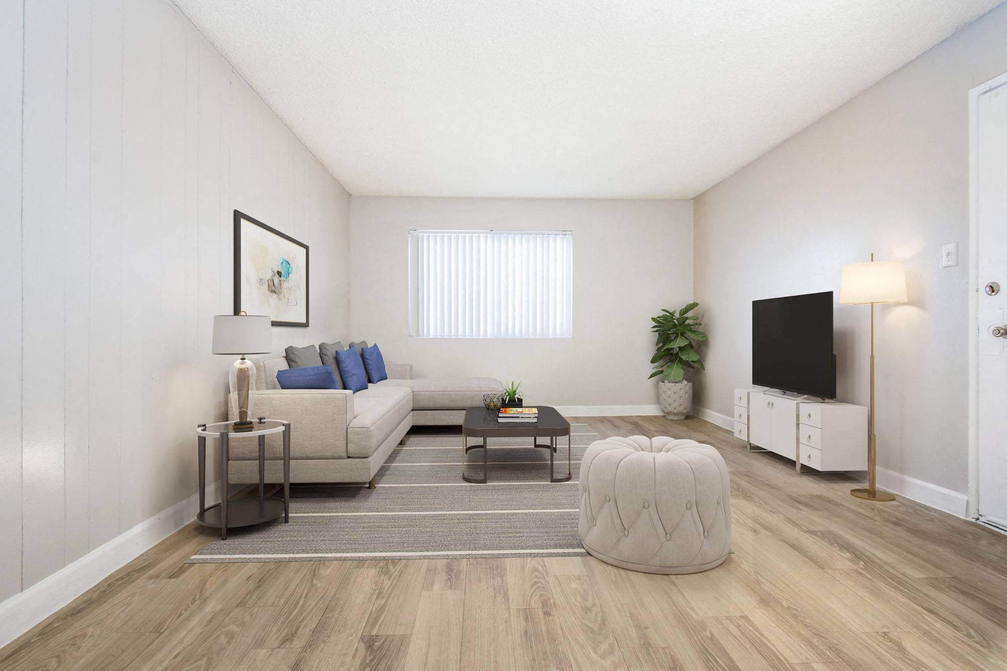 Large One Bedroom Floor Plan